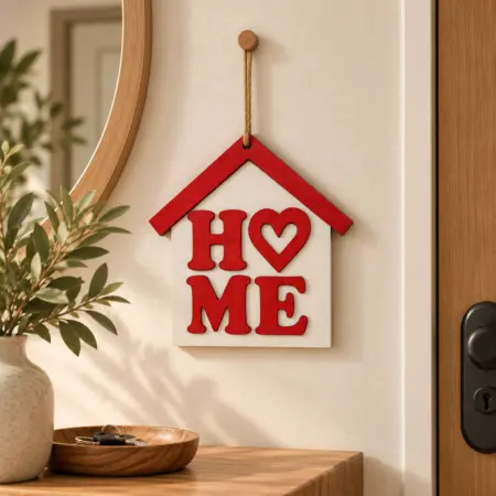 Targa Fuoriporta "Home"