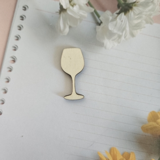 Sagoma in legno Calice semplice