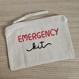 Pochette personalizzata "EMERGENCY Kit"
