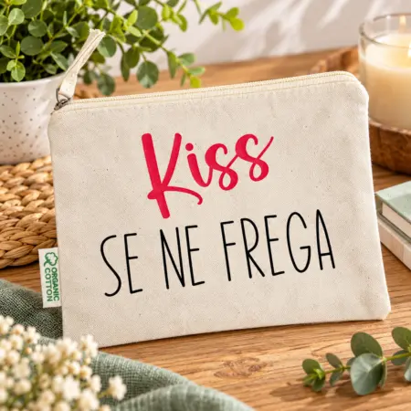 Pochette personalizzata "KISS..se ne frega"