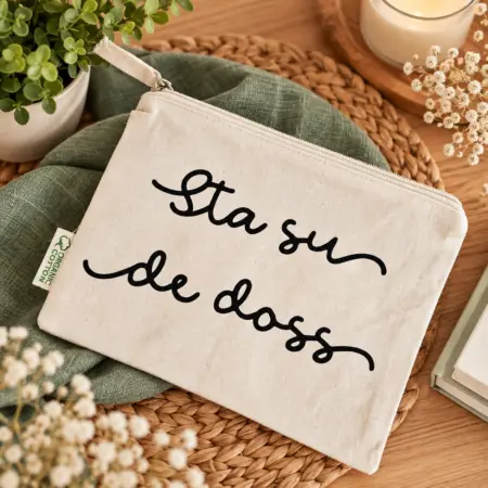 Pochette personalizzata "Sta Su de Doss"