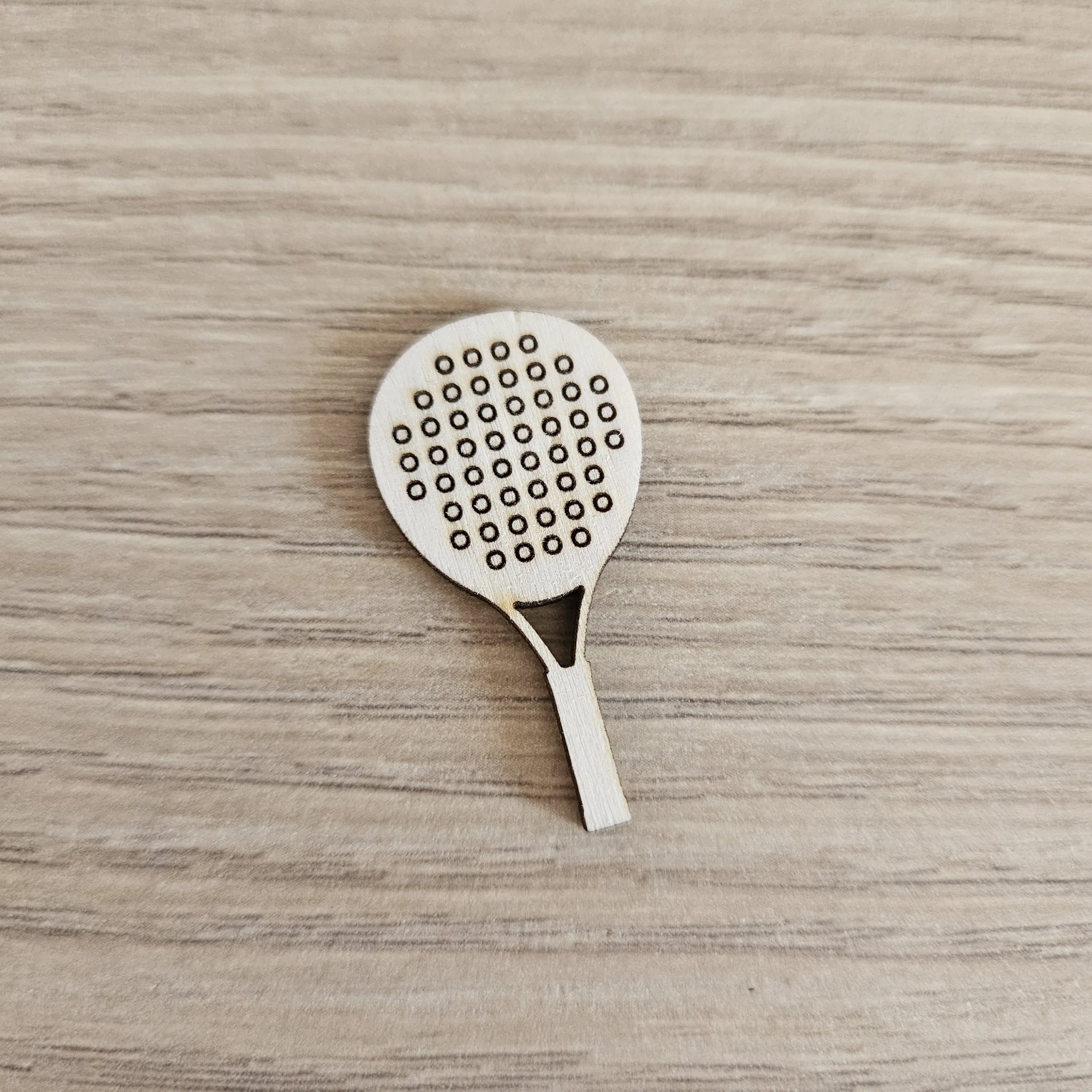 Sagoma in legno Racchetta Padel