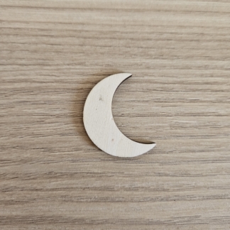 Sagoma in legno mezza Luna