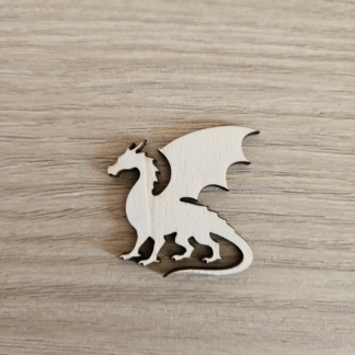 Sagoma in legno Drago