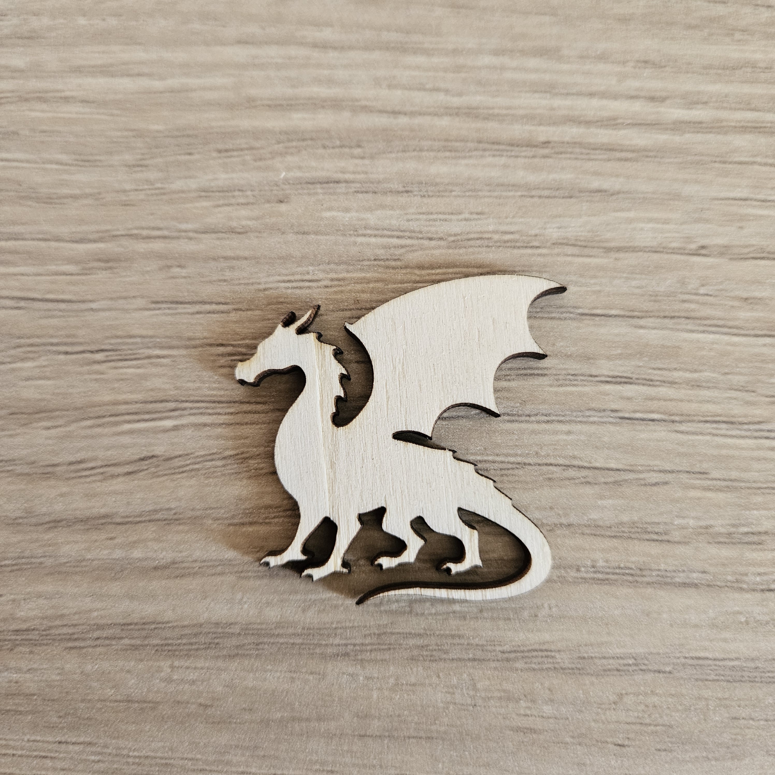 Sagoma in legno Drago