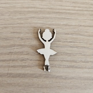 Sagoma in legno Ballerina che danza 3