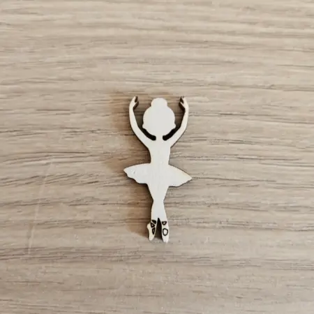 Sagoma in legno Ballerina che danza 3