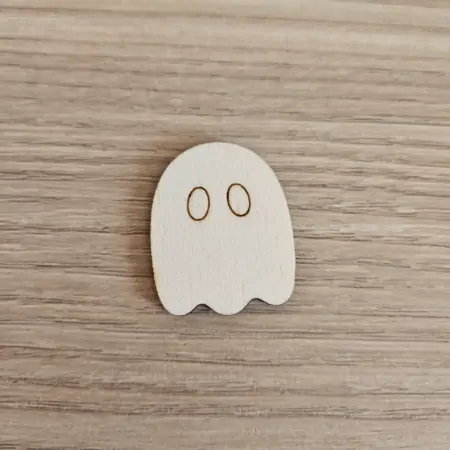 Sagoma in legno Fantasmino simpatico